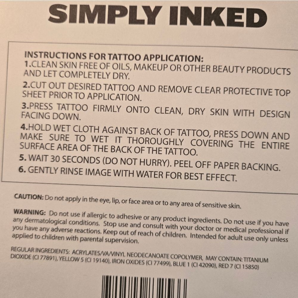 FREE Temporary Tatoos - Picture 6 of 6